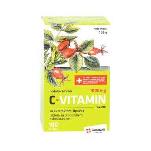 Goodwill C vitamin, 100 tableta, 1000mg