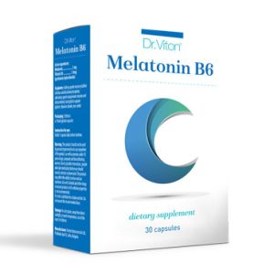 Dr. Viton melatonin B6, 30 kapsula