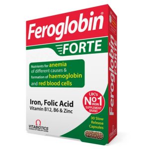 Feroglobin forte, 30 kapsula