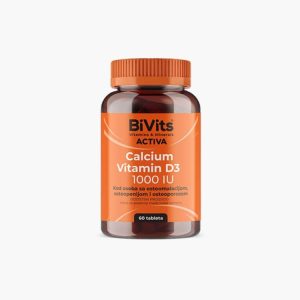 BiVits Activa Kalcijum + vitamin D3 1000IU 60 tableta