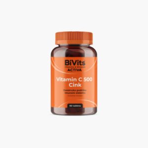 BiVits Activa Vitamin C 500 Cink 60 tableta