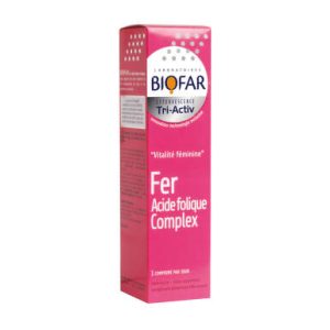 Biofar Gvožđe + folna kiselina 15 šumećih tableta
