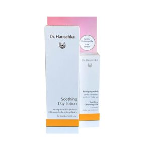 Dr. Hauschka set fluid umirujući 50ml + mleko za čišćenje, 10 ml