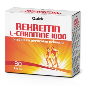 L-carnitine 1000mg Rekreitin, 30 kesica