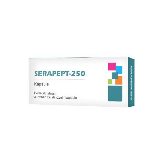 Serapept-250 30 kapsula