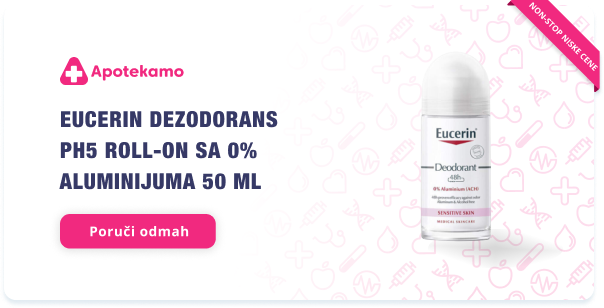 Eucerin Dezodorans pH5 Roll-On sa 0% aluminijuma 50 ml