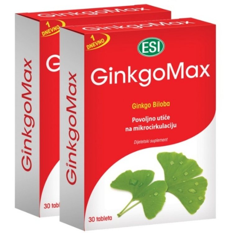 GinkgoMax duopak 2x30 tableta