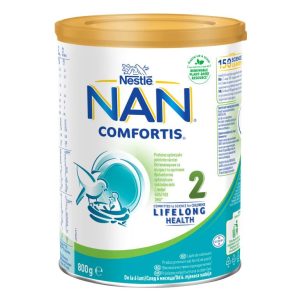 Nestlé NAN® Comfortis 2, od 6 meseci do 1 godine, prelazno mleko za odojčad, limenka, 800 g