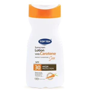 TOP TEN CAROTENE SUNSCREEN LOTION SPF 30