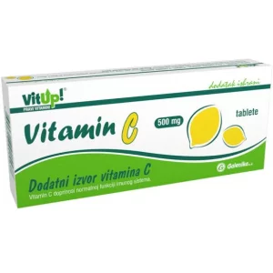 Vitamin C tablete 20x500mg Galenika