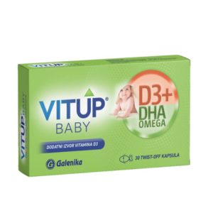 Vitup Baby D3 + DHA Omega 30 kapsula