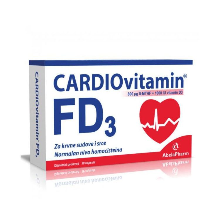CARDIOvitamin FD3 kapsule a30