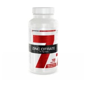 7 Nutrition Zinc citrate 15mg cps a100